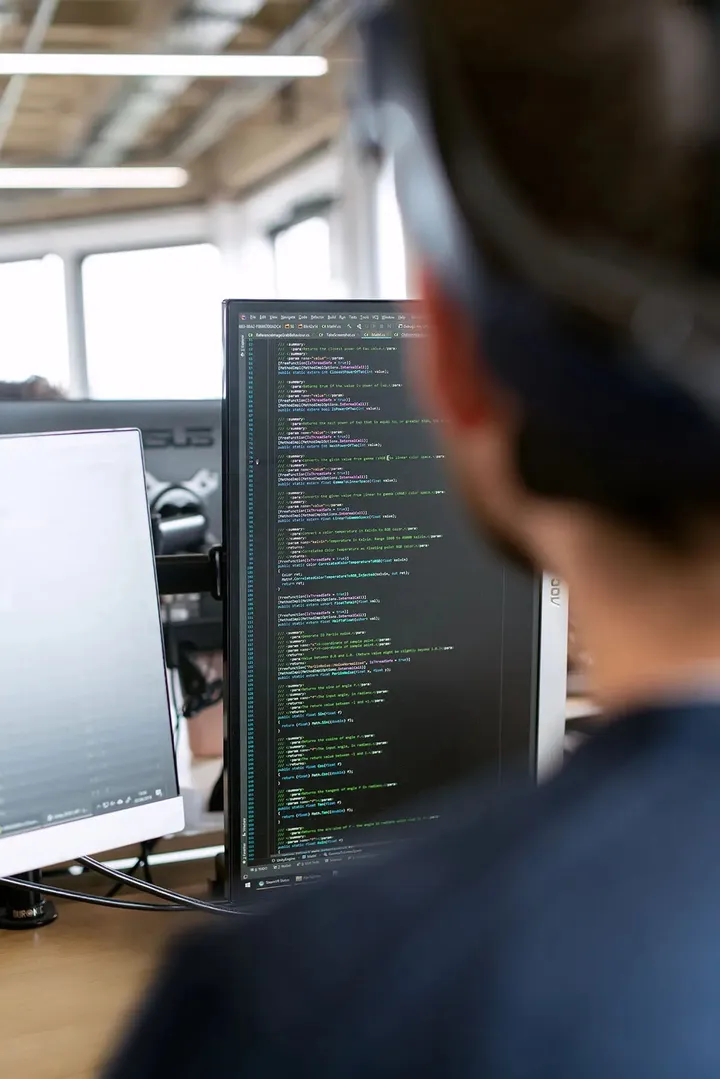 Routewise engineer working on managed IT infrastructure